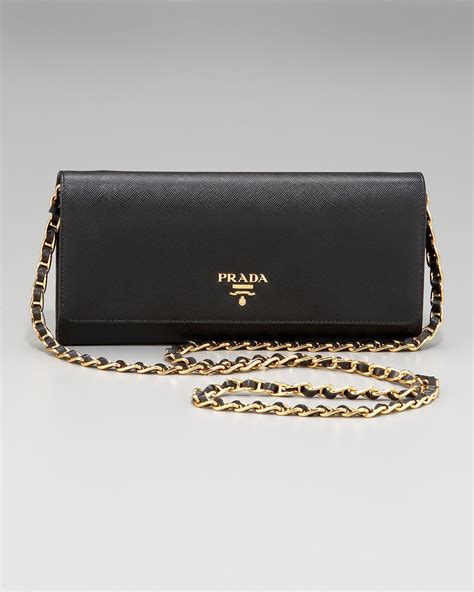 prada wallet on chain size|Prada wallet on chain review.